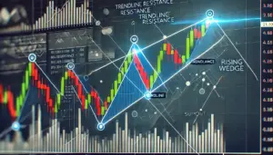 Rising Wedge Chart Pattern 1 Rising wedge chart pattern